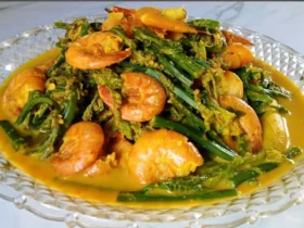 gulai pakis udang