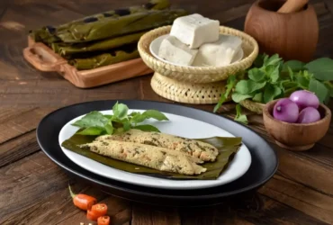 pepes tahu ikan pedas