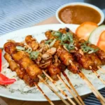 sate ikan tuna bakar