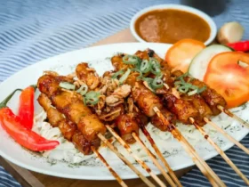 sate ikan tuna bakar