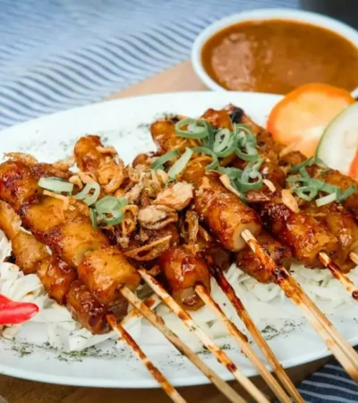 sate ikan tuna bakar