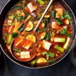 tofu jjigae korea