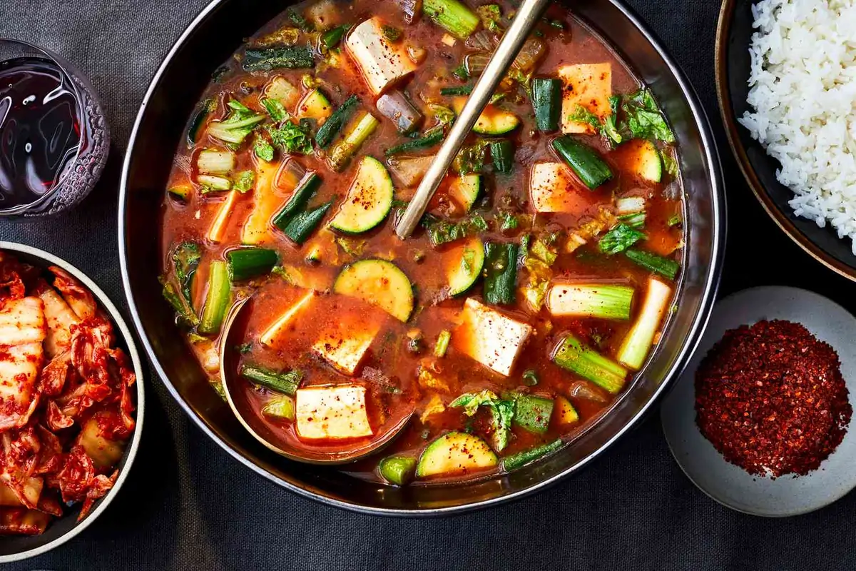 tofu jjigae korea